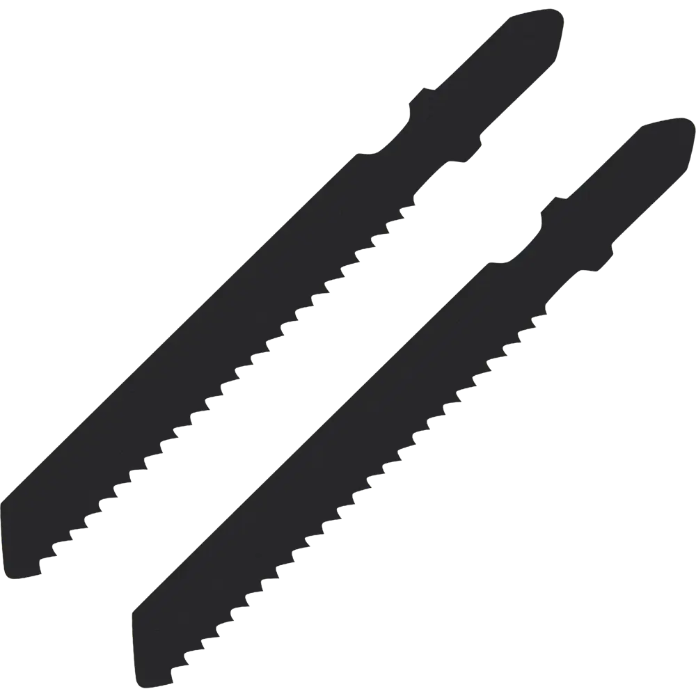 Пилки для электролобзика Вихрь Т119В - быстрый рез по дереву, 2 шт 85121108 STLM-0059072