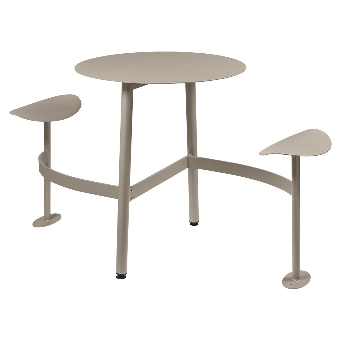 2-местный круглый модульный стол со встроенными сиденьями Fermob Bolder ARCH-00027979 - Вид №11