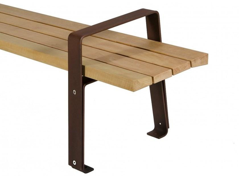 Euroform W Деревянная скамейка без спинки  1402  - Вид №2