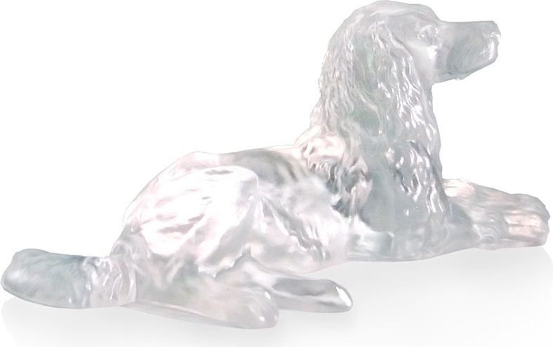 10620410 Cristal de Paris Фигурка Cristal de Paris "Собака лежащая" 6х10см, п/к Хрусталь 