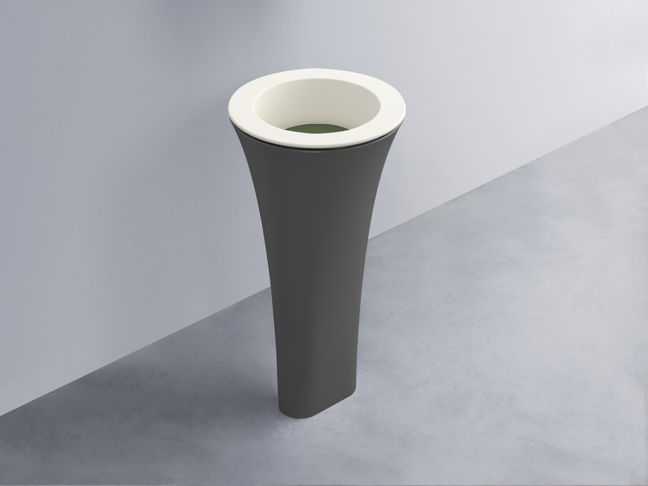 AMLA45-TL+AMPILT-AG+AMCOLT-CM Раковина Amedeo Tondo отдельностоящая cielo Enjoy + Amedeo Ceramica Cielo