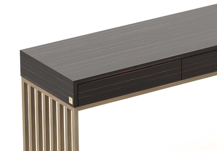 Прямоугольная консоль из шпона Stylish Club His &amp ARCH-00116200 - Вид №2