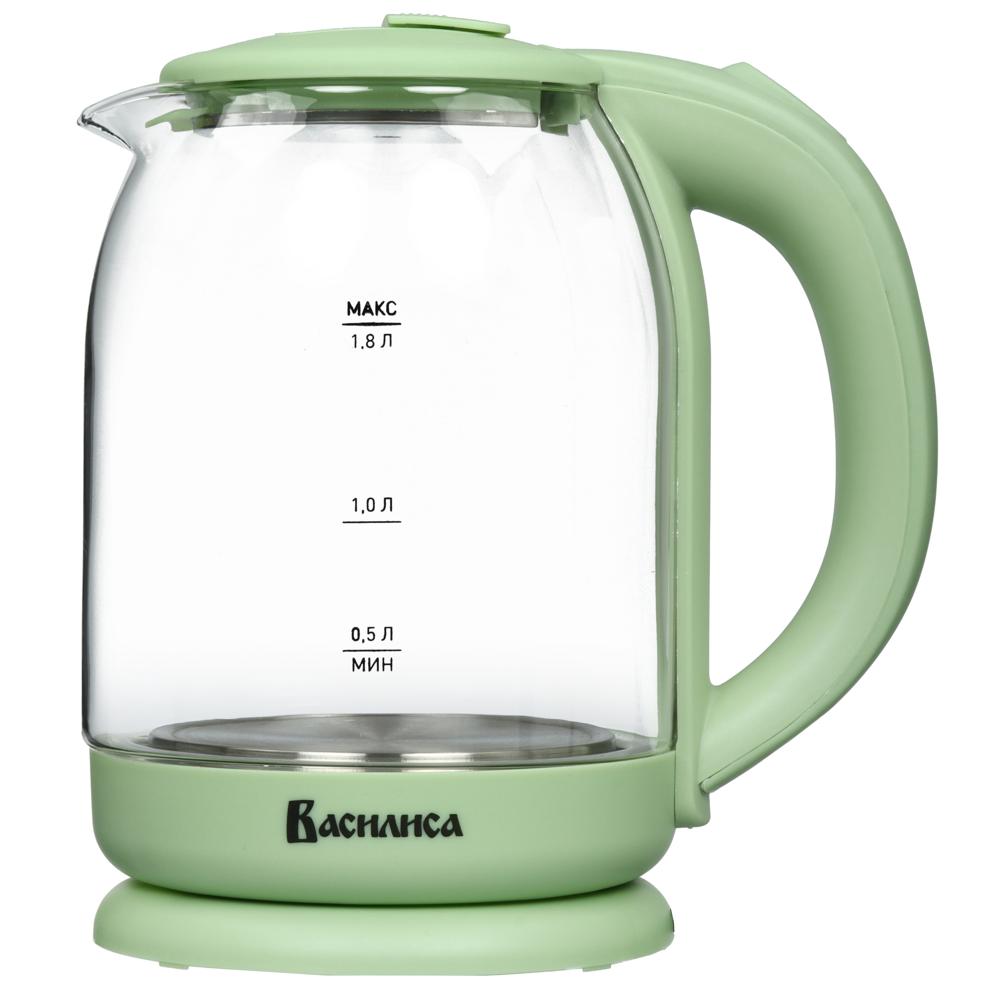 9050548 Электрочайник Василиса ВА-1035 зеленый STDN-0148242