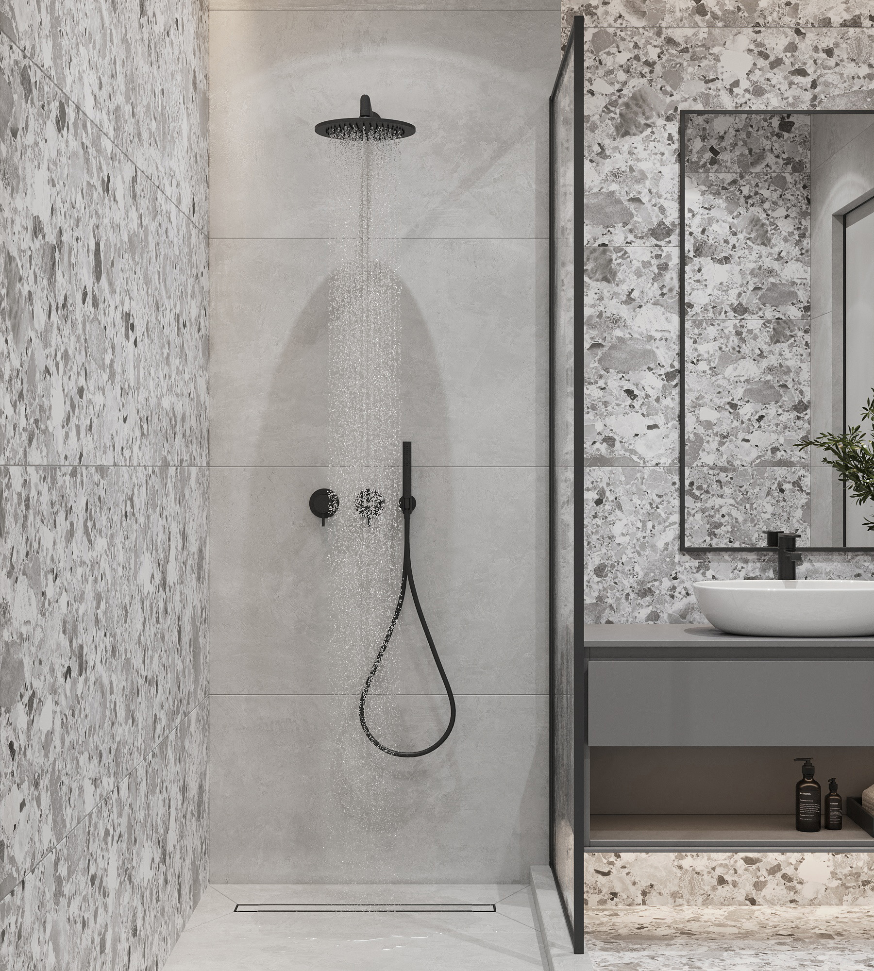 SYMPHONY GRIS ARCADIA CERAMICA RT7007-A