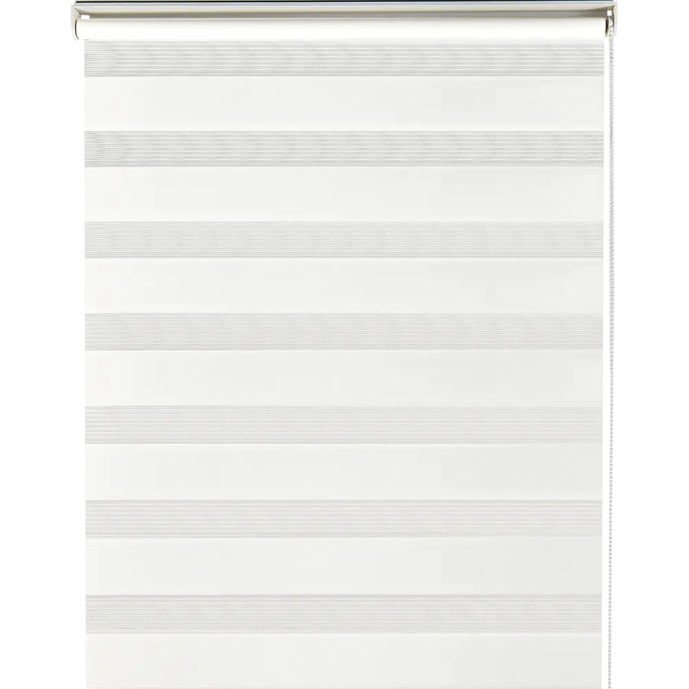 Штора рулонная день-ночь Мелоди 40x175 см белая MIAMOZA STLM-2047711