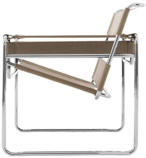 KNOLL Кресло из парусины с подлокотниками Wassily sun-id-1410154 - Вид №2