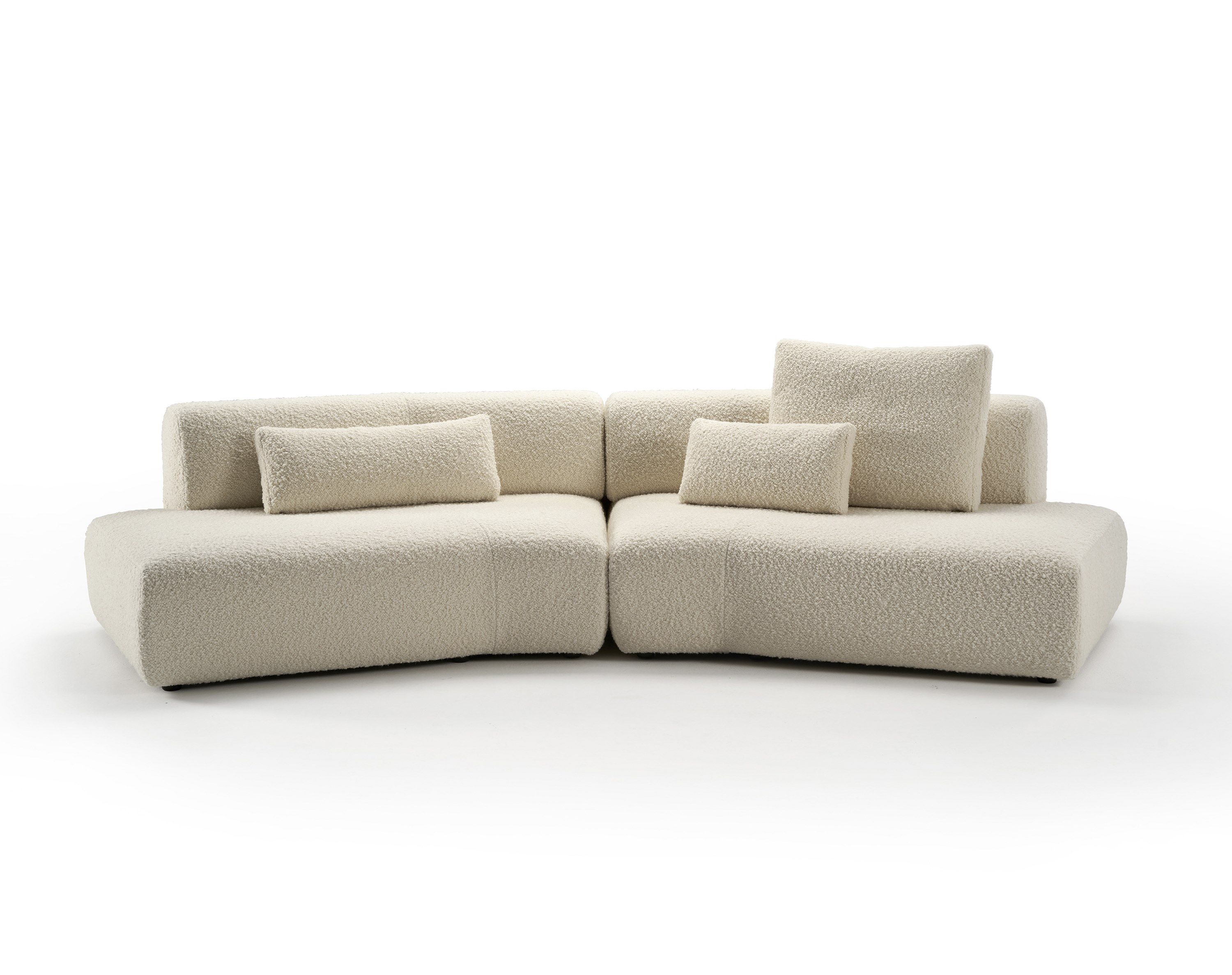 Изогнутый модульный диван из хлопка SANCAL ARCH-00047650 - Вид №10