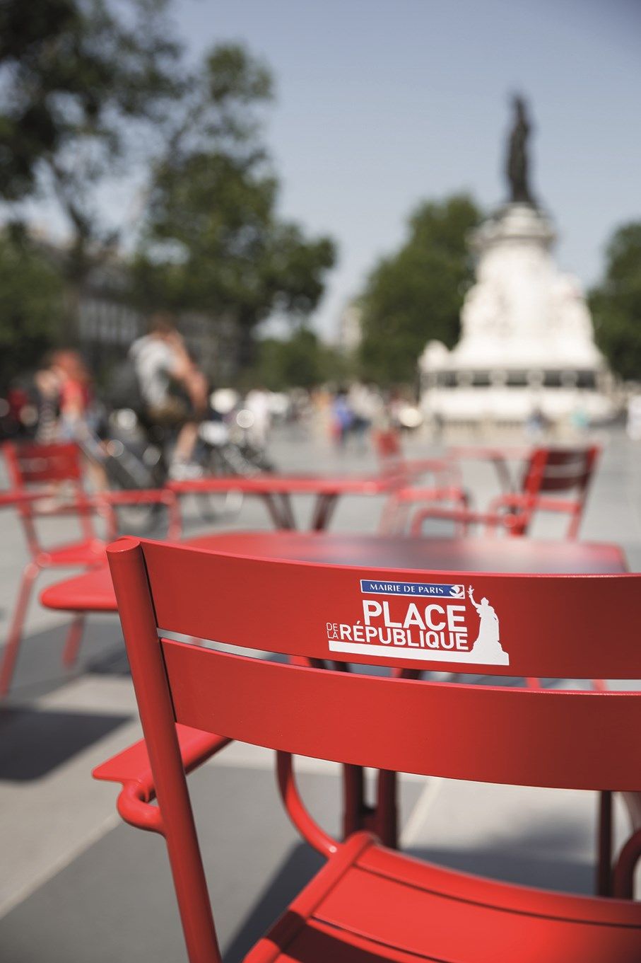 Алюминиевый штабелируемый садовый стул с подлокотниками Fermob Luxembourg ARCH-00123165 - Вид №9