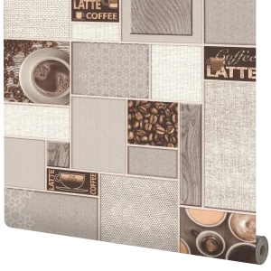 Обои виниловые Аспект Ру Арабика серые 0.53 м 80009-25