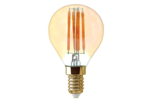 16306826 Светодиодная лампа LED FILAMENT GLOBE 9W 855Lm E14 2400K GOLD TH-B2123 Thomson
