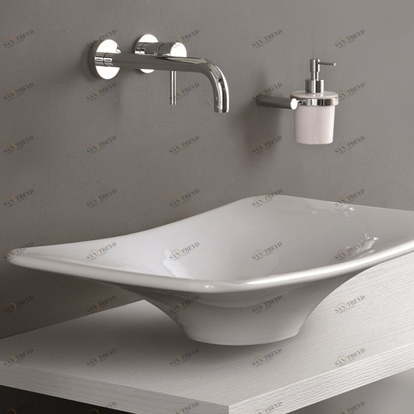 32FO Накладная раковина на столешницу  овальная Olympia Ceramica 