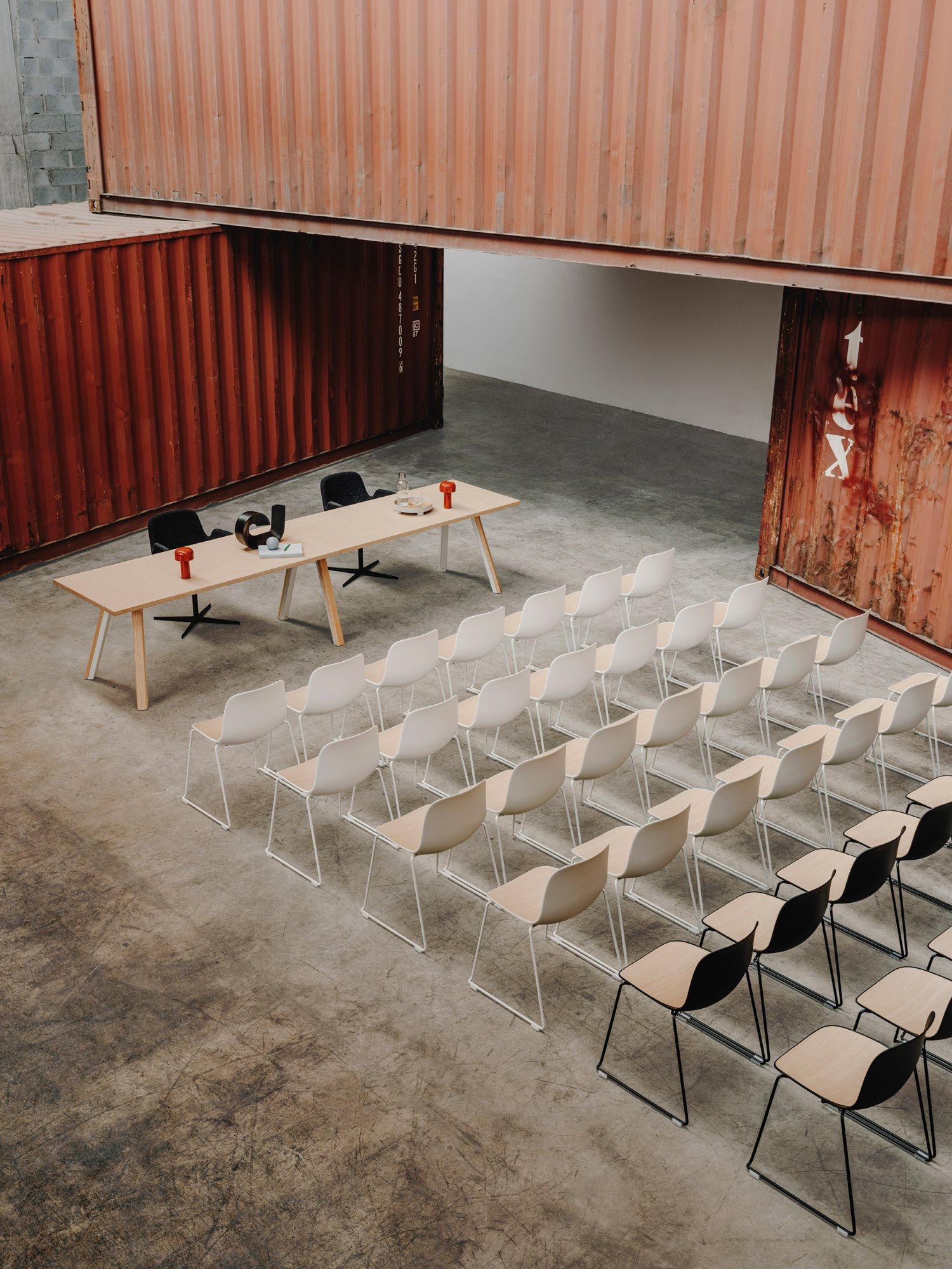 Высокий прямоугольный дубовый стол Lapalma ОРИ ARCH-00117243 - Вид №10