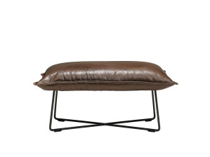 Кожаная мягкая подставка для ног