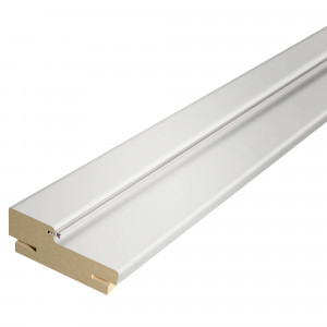 88110176 Дверная коробка телескопическая Linea 2100х74х30 мм Hardflex ламинация цвет платина (комплект 2.5 шт.) VELLDORIS STLM-0076796