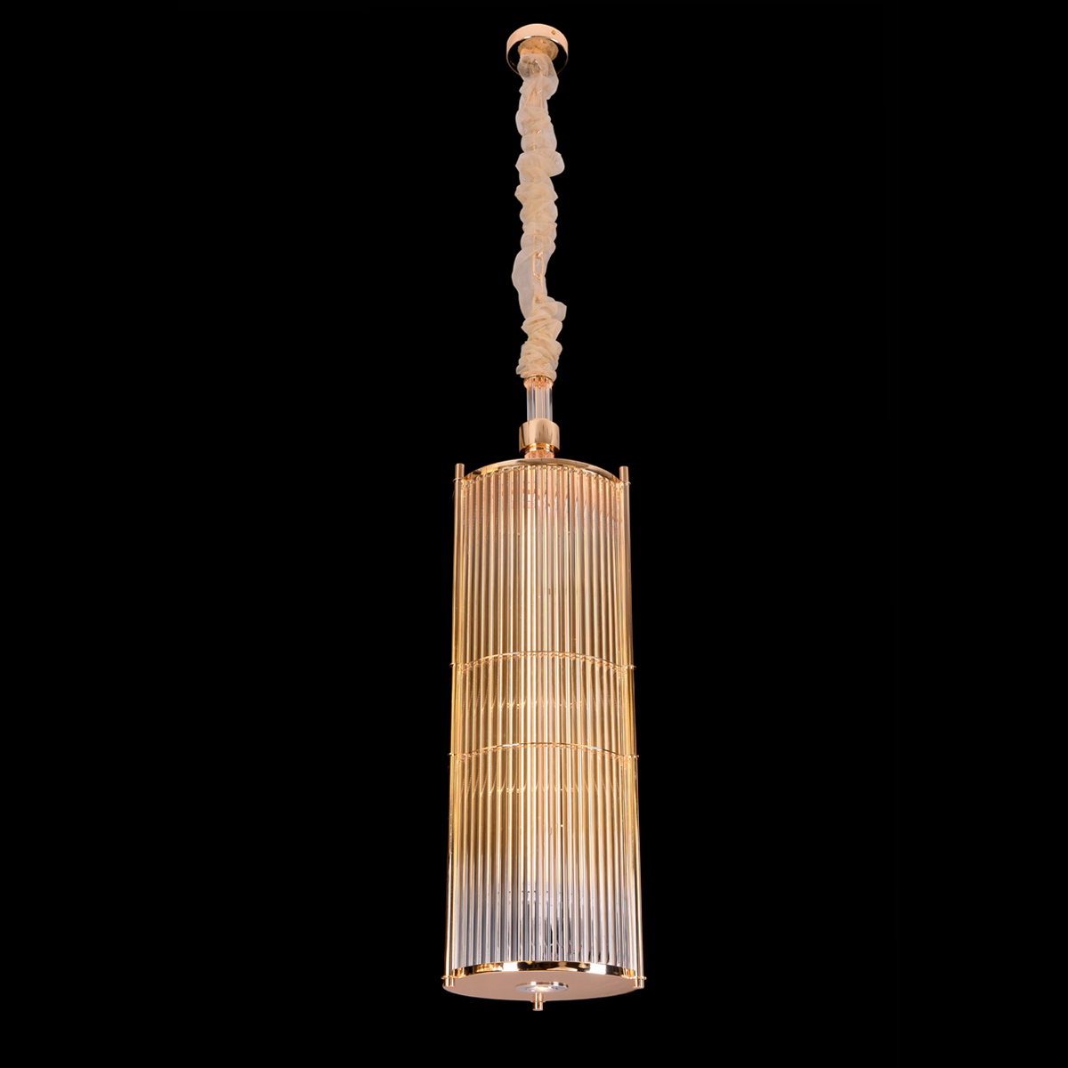 Подвесной светильник 7209 L2 от Delight Collection DELIGHT COLLECTION ДИЗАЙНЕРСКИЕ 243932 Прозрачный;золото  - Вид №1