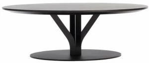 TON Низкий круглый журнальный столик для гостиной Bloom