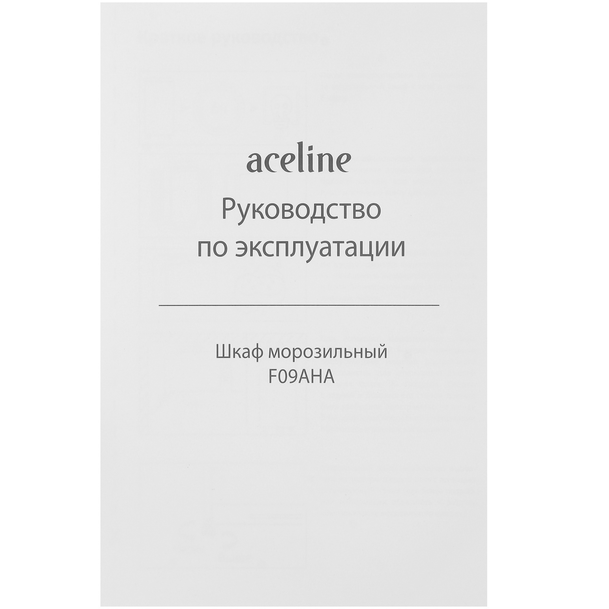 5408408 Морозильный шкаф  Aceline F09AHA серебристый STDN-0141473 - Вид №11