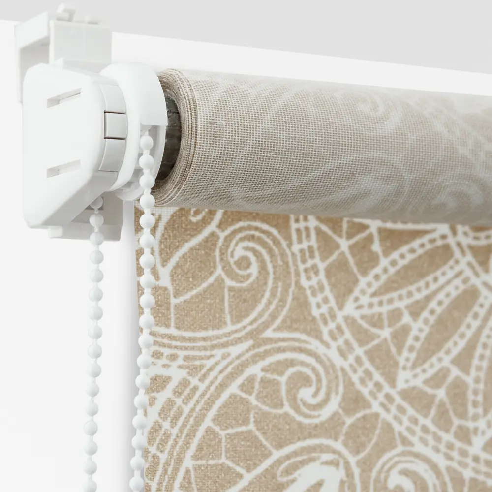 Штора рулонная «Мандала» 70х160 см, цвет золотой GARDEN Нео-классика STLM-2005650 - Вид №1