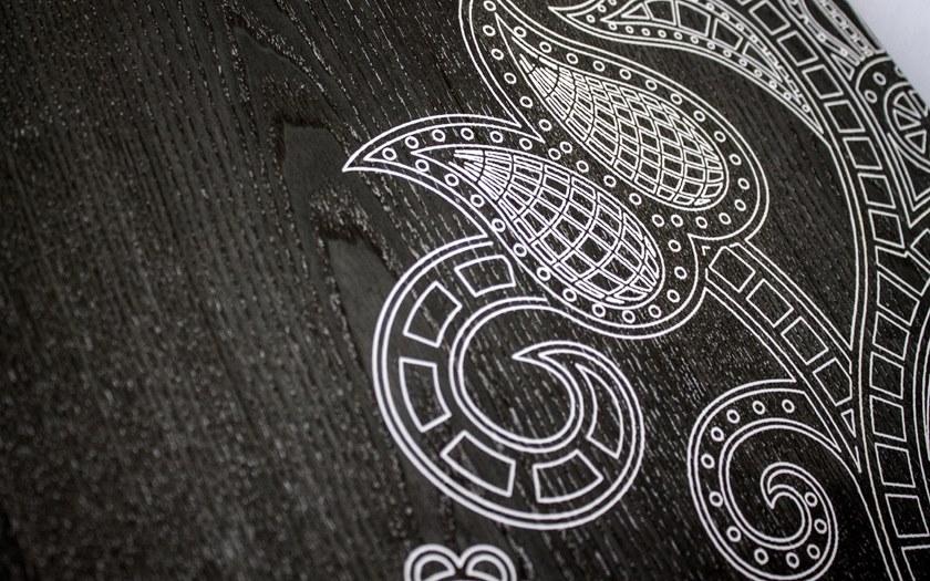 LIGNIS® Настенные часы из дерева с лепниной Dolcevita marrakech 10.047 / 10.125 - Вид №2