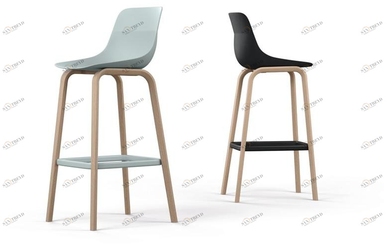 Brunner Барный стул высокий со спинкой Crona sun-id-1447235