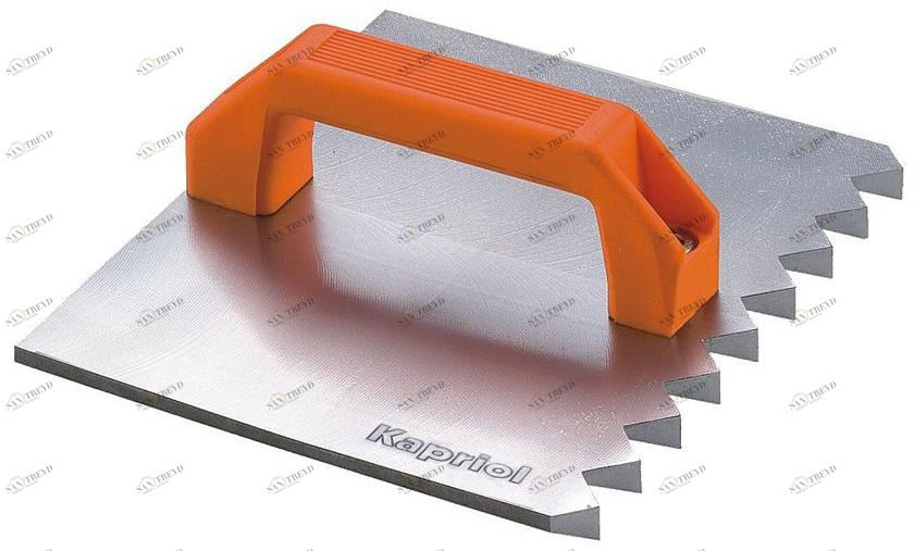 KAPRIOL Рифленая шпатель из закаленной стали Hand tools - frattoni dentati sun-id-1367401