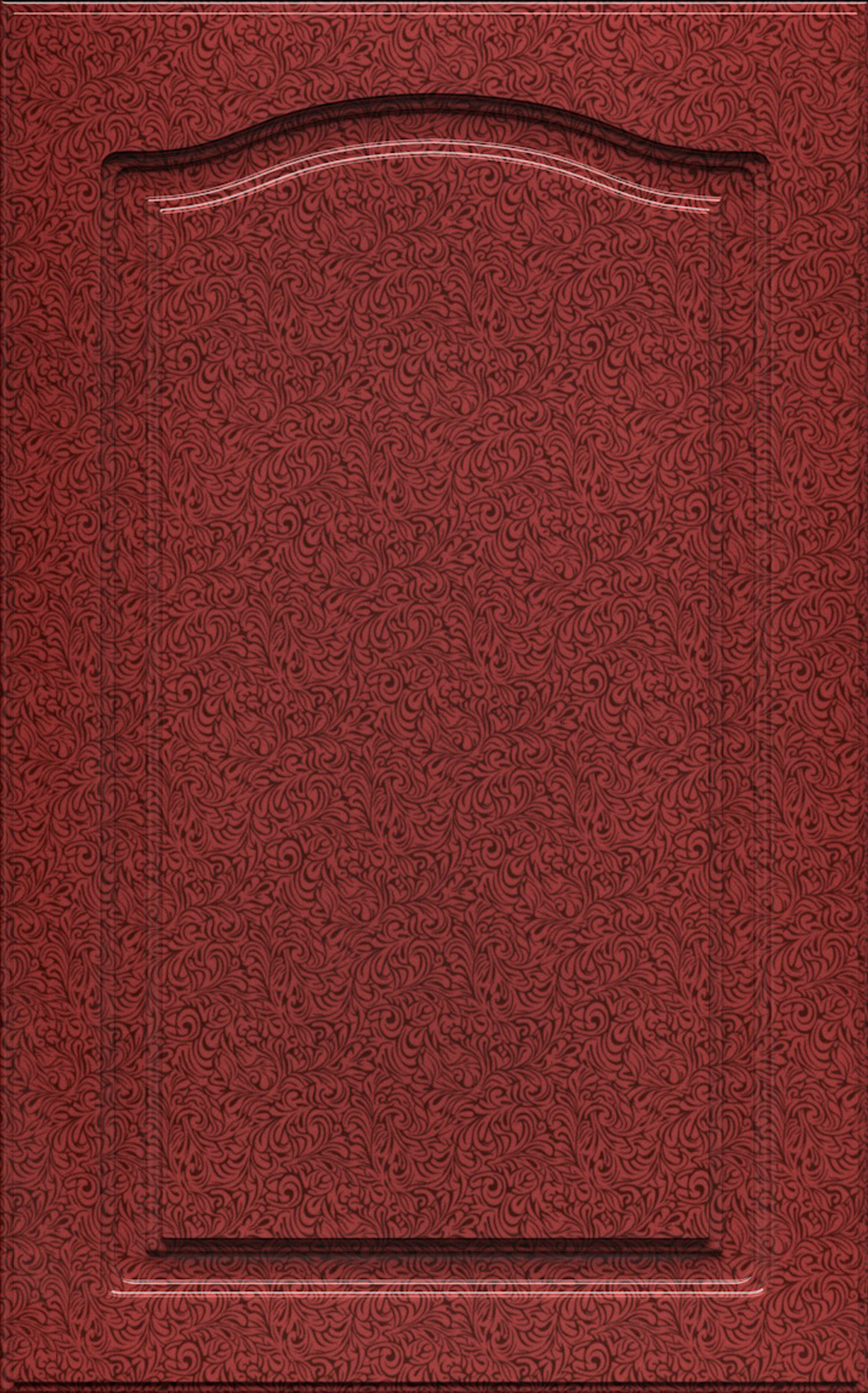 Фасады для кухни Классика Фрезеровка «Классика+» Вишневые цветы глянец №174 SIDAK SIST1018-200