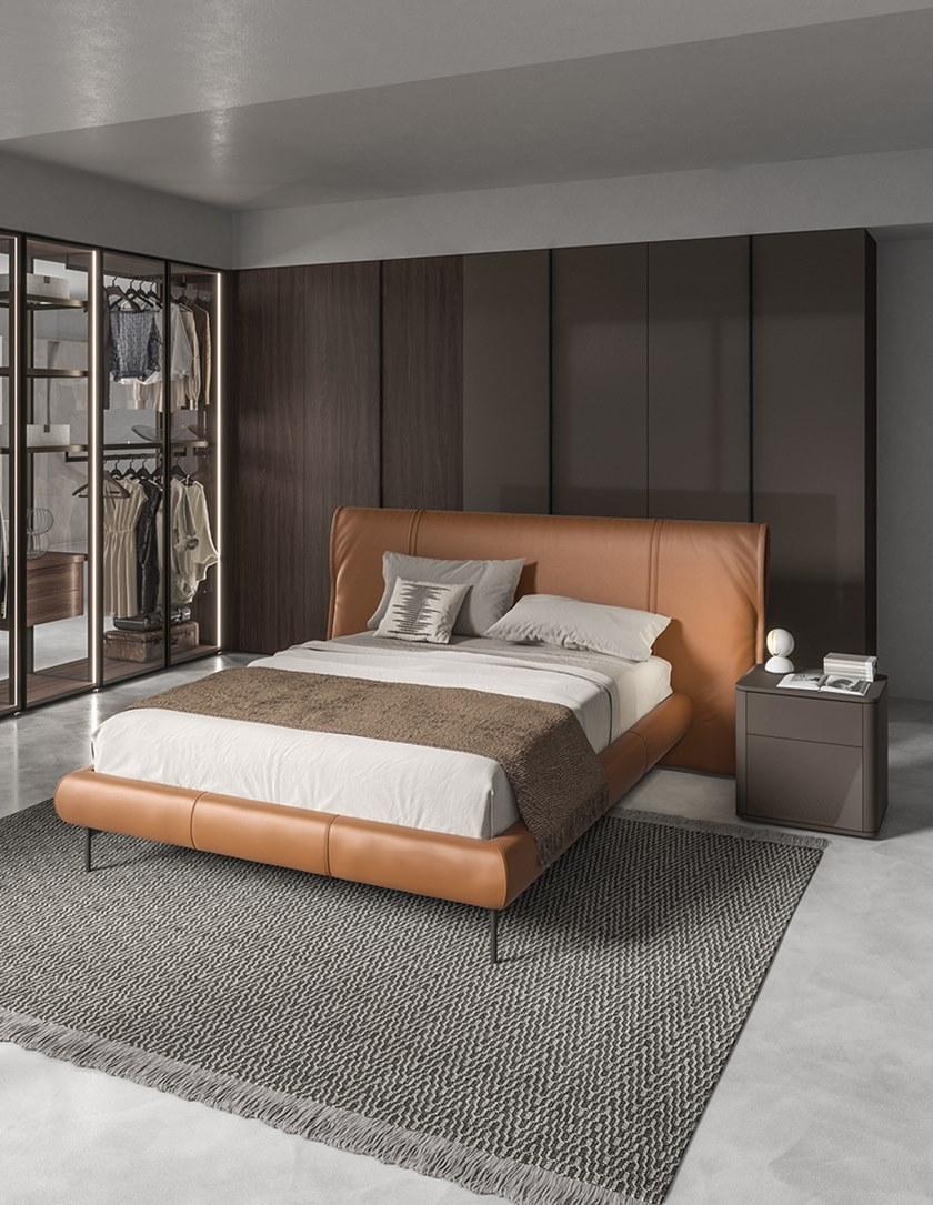 TUMIDEI Мягкая кровать со съемным чехлом из кожи sun-id-1447783 - Вид №3