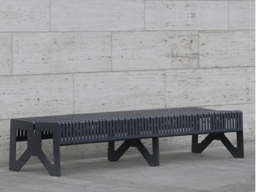 Скамья из нержавеющей стали со спинкой BENKERT BANKE Chalidor ARCH-00135961