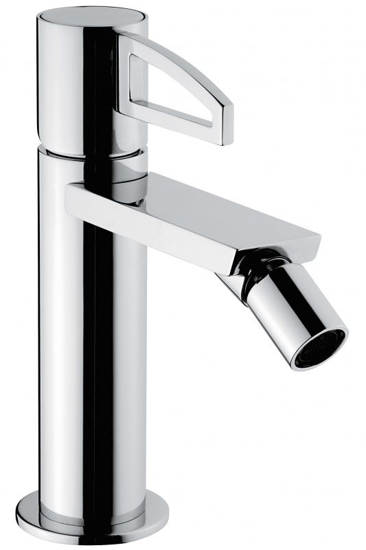 83004LACR Смеситель Minu с донным клапаном "click-clack" для биде, цвет хром EMMEVI Minù