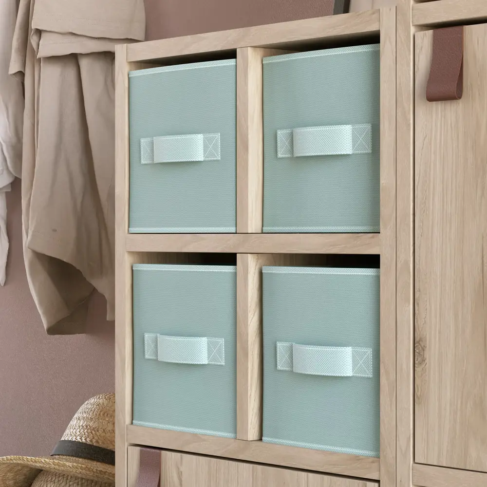 KONSENSA Органайзер для хранения складной голубой 15×31×15 см 89387995 STLM-1570074 - Вид №3