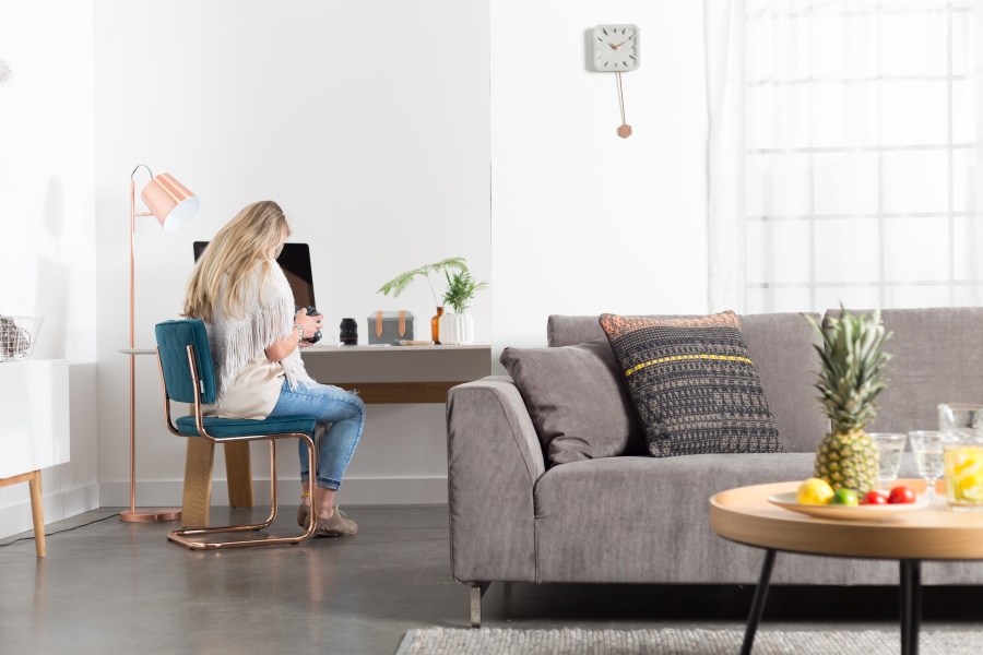 Лампа напольная Buckle Head, белая Zuiver 5002039 - Вид №7