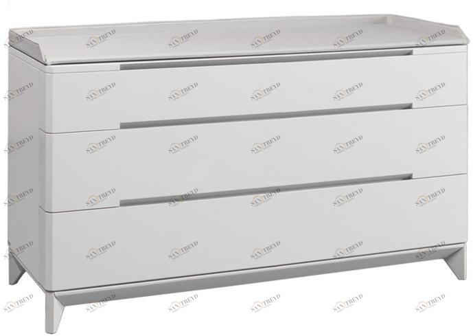 Jetclass Лакированный комод с пеленальным столиком Loft Jlf109