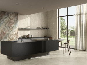 Пол / облицовка керамогранита с эффектом камня