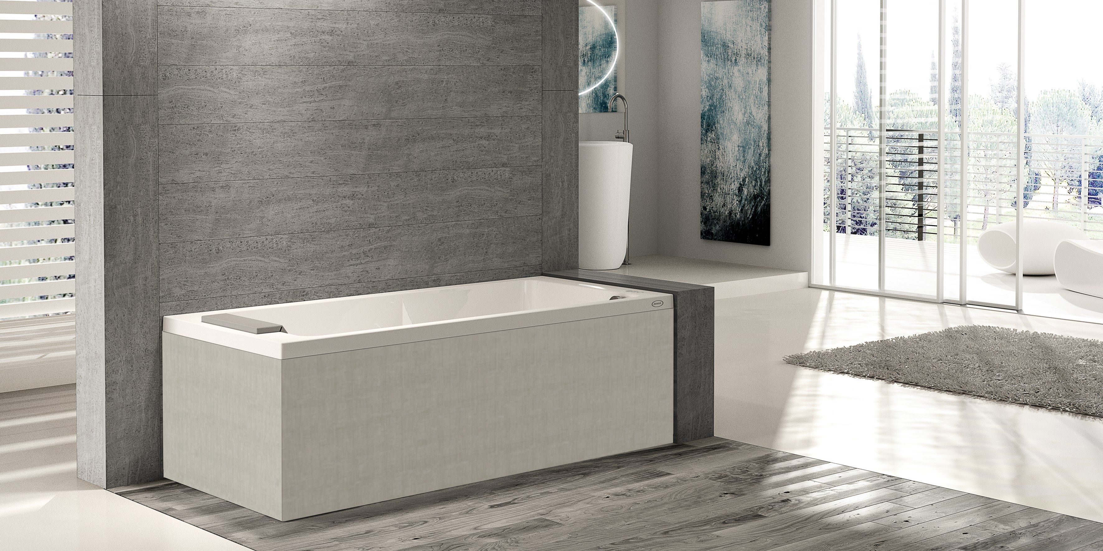 Встроенная ванна с гидромассажем Jacuzzi® Sharp ARCH-00014896 - Вид №2