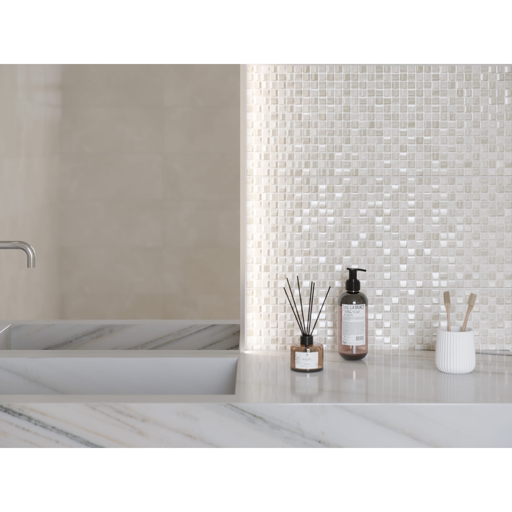 UNITILE Sandy: настенная плитка 25х60 см с мраморным эффектом 84178243 STLM-0046936 - Вид №2