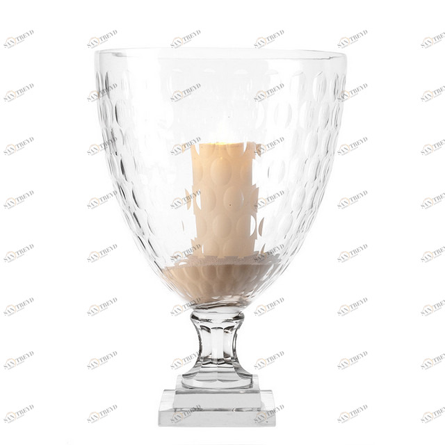 Подсвечник стеклянный прозрачный Aqua L от Eichholtz EICHHOLTZ EICHHOLTZ 060245 Прозрачный 