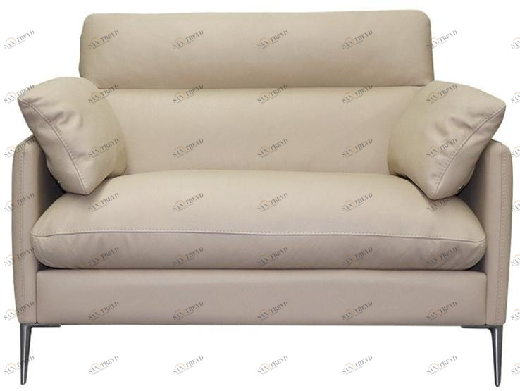 Duvivier Canapés Съемное кожаное кресло с подлокотниками Monte-carlo Mocaxd11