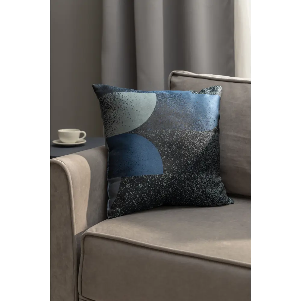 Подушка Seasons Gian 45x45 см цвет тёмно-синяя 84391932 STLM-2127995  - Вид №3