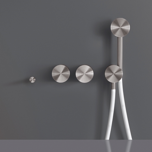 Настенный 2 прогрессивные смесители, установленные для ванной с носиком L. 200 мм и круглый ручного душа диаметр 65 м т  OPS25Y CEADESIGN  - Вид №1