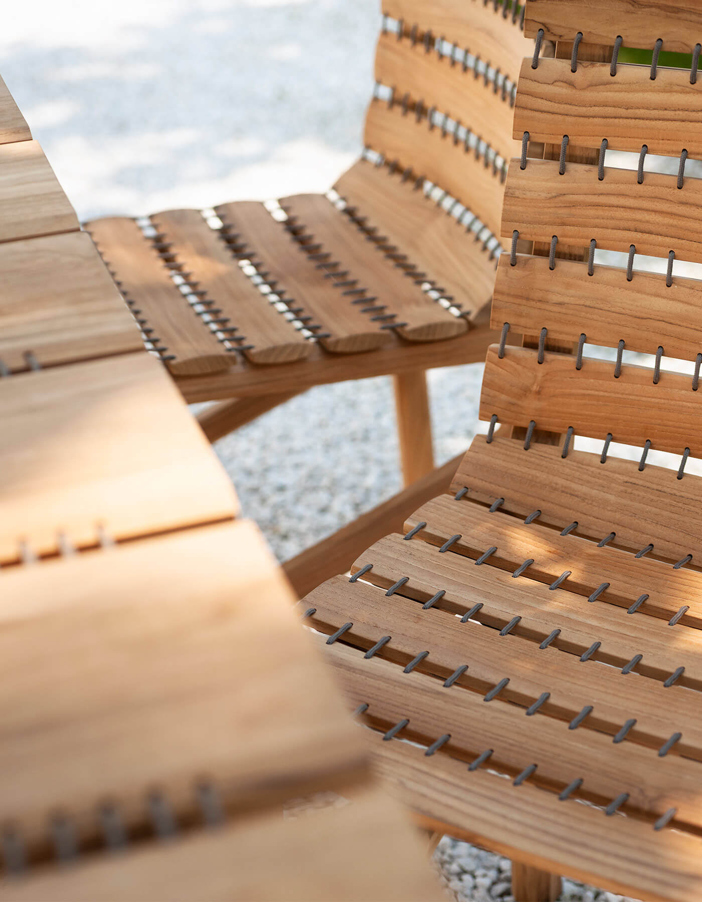 Стул для сада из тикового дерева RODA Teseo ARCH-00091529 - Вид №6