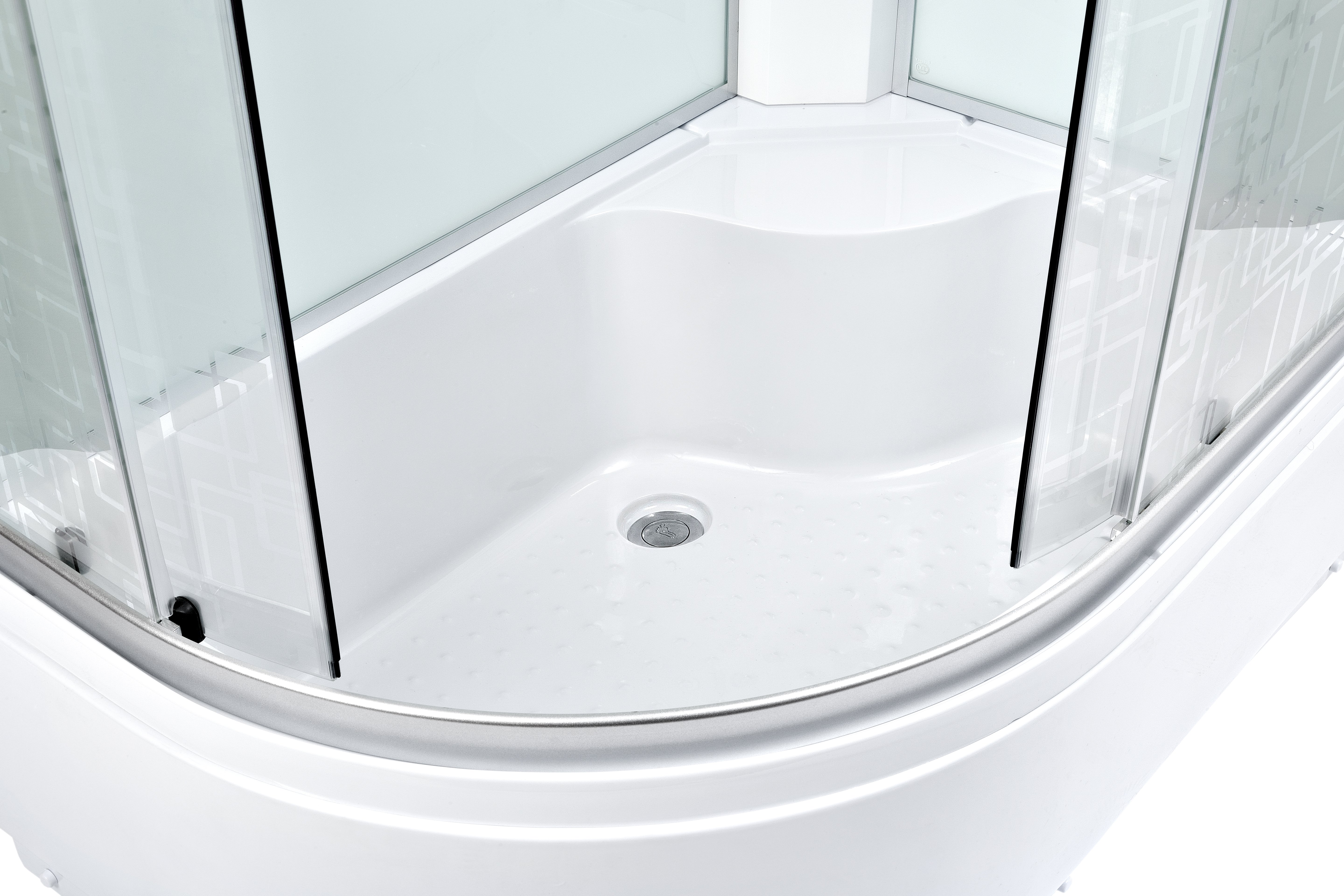 ЕМ2790 N с гидромассажем (гм.) Душевая кабина DETO Серия ЕМ ЕМ4512 R с электрикой (эл.) - Вид №5