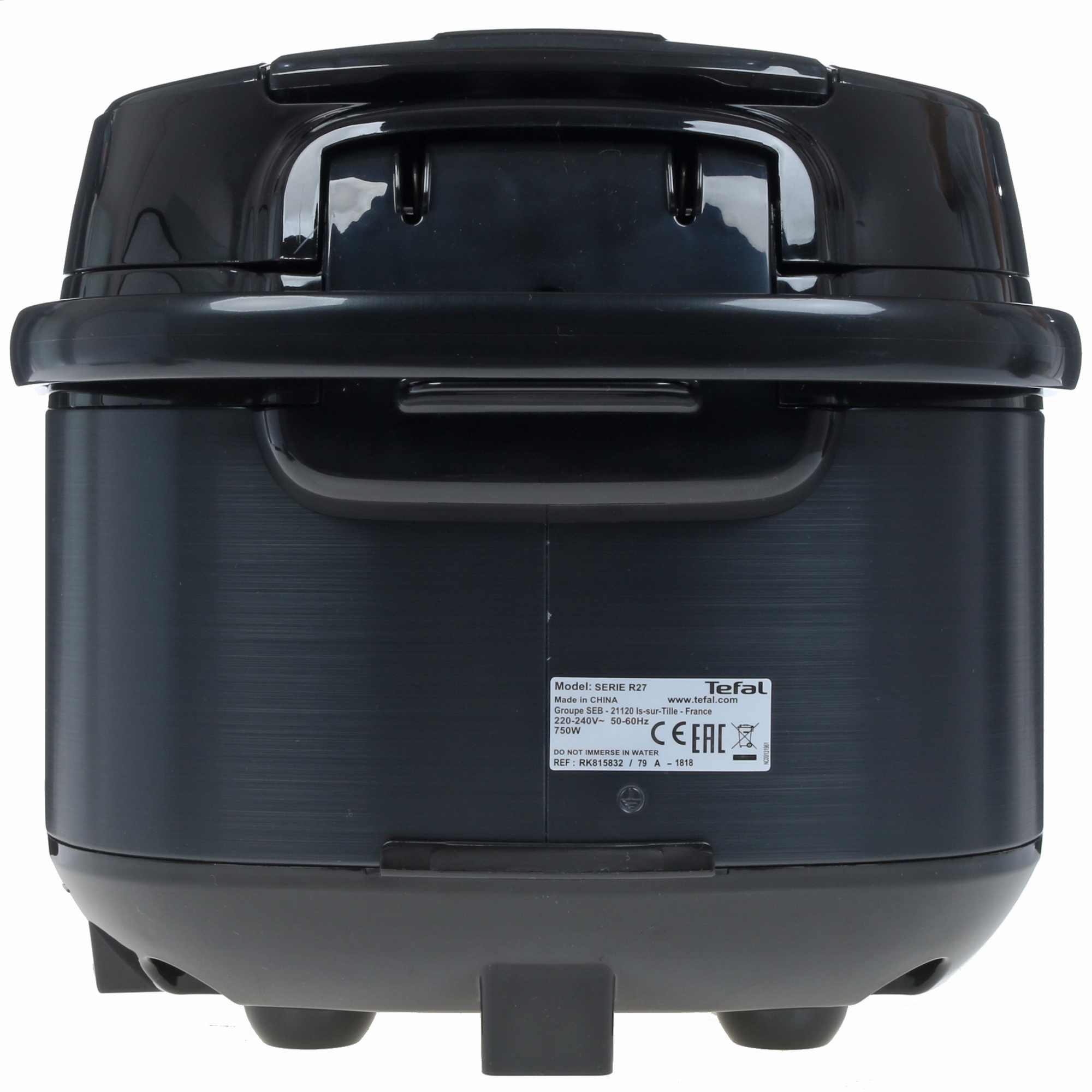 1281868 Мультиварка Tefal Efficient RK815832 черный STDN-0001908 - Вид №6