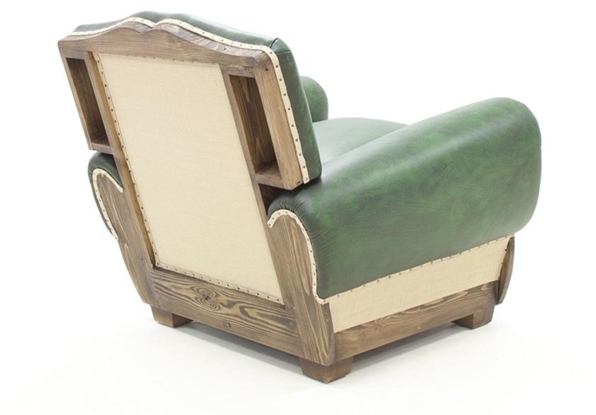 CREARTE COLLECTIONS Кожаное кресло с подлокотниками  6  - Вид №4