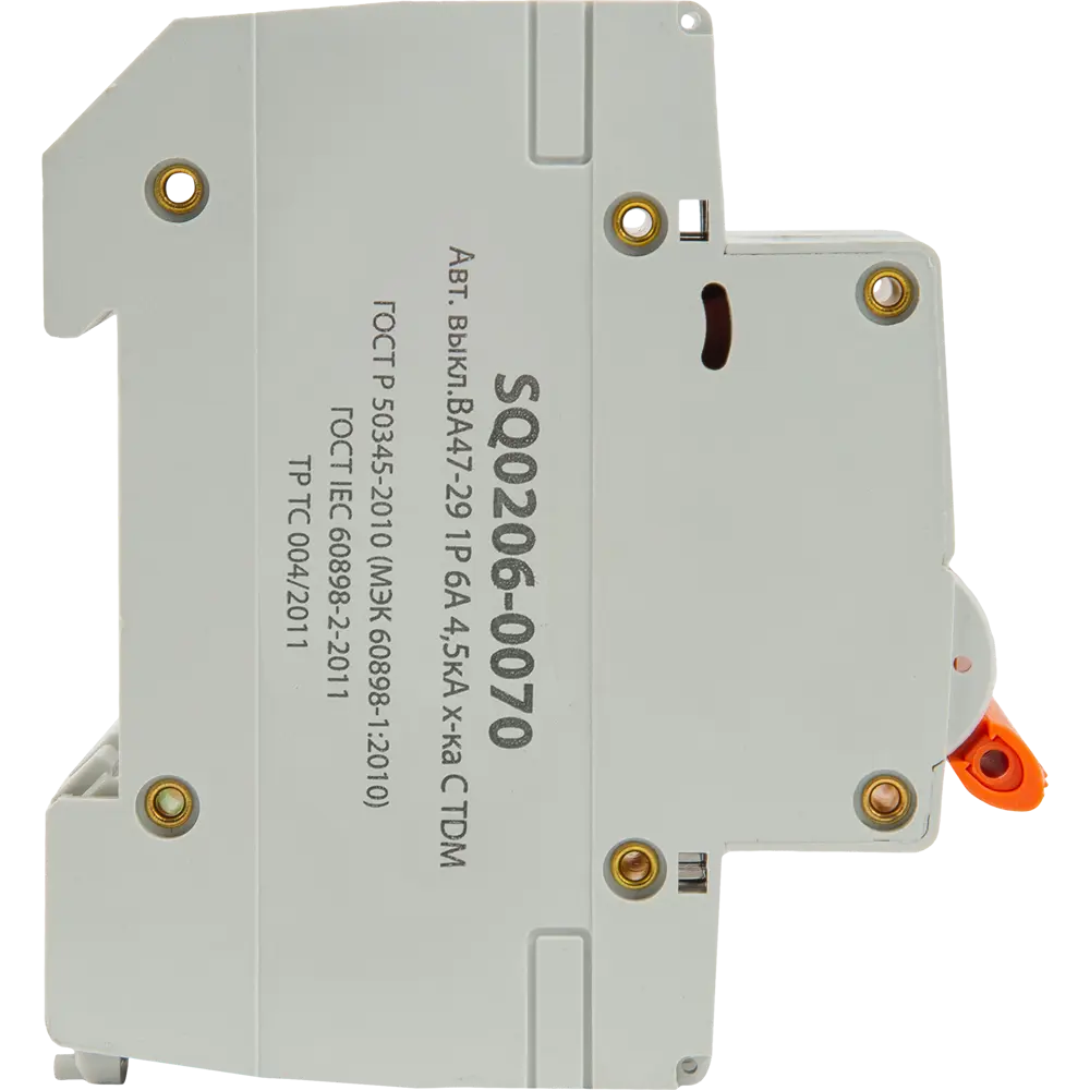 Автоматический выключатель TDM Electric ВА47-29 6А для защиты электросетей 84399465 STLM-0049239 - Вид №3