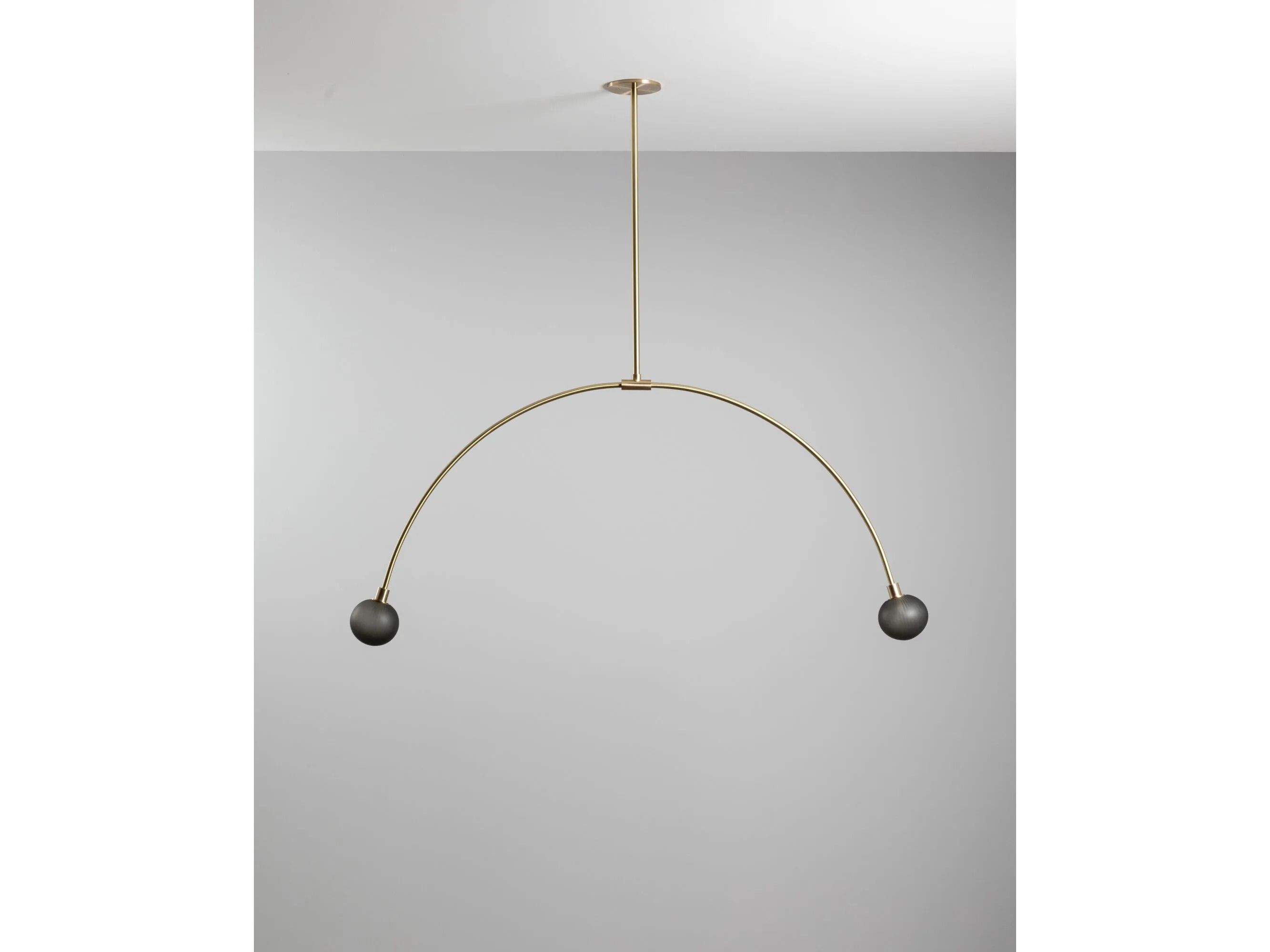 Подвесной светильник из латуни и выдувного стекла SkLO Balance ARCH-00129491 - Вид №5