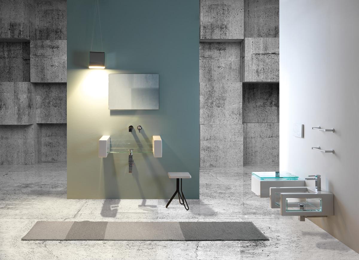 GLBISO13 Подвесное биде настенное GSG CERAMIC GLASS - Вид №2