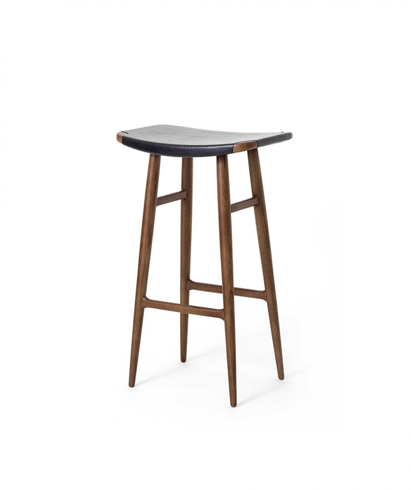 Барный стул Freja SH750 Кожаное сиденье Stellar Works FE-S320-LE