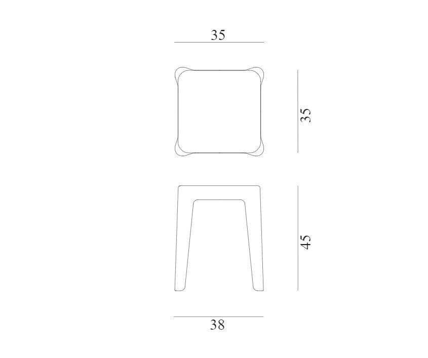 Бронзовый садовый столик Exteta Moonlight ARCH-00071047 - Вид №9
