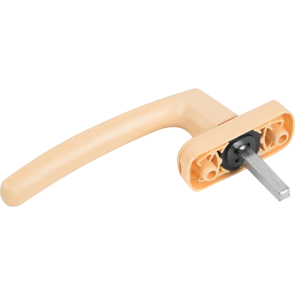 Ручка оконная для ПВХ цвет бежевый ЛЕВША STLM-2057711 - Вид №3