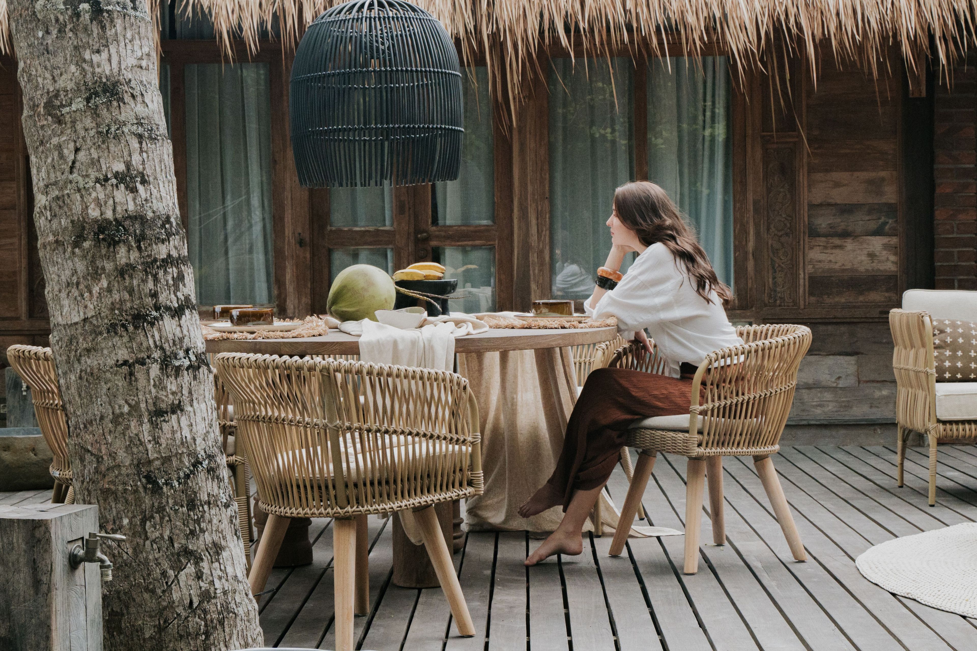 Садовое кресло из синтетического волокна со встроенной подушкой cbdesign Аруба ARCH-00034882 - Вид №4